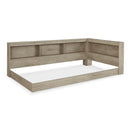 Size_Twin  -- Signature Design by Ashley Oliah Bookcase Bed with Storage IMAGE 4