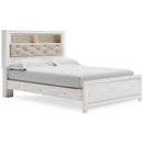  Size_Queen -- Signature Design by Ashley Altyra Bookcase Bed IMAGE 1
