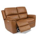  Flexsteel Henry 1041-60PH Power Reclining Loveseat w/ PHRs & Lumbar - Russet IMAGE 3