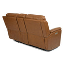  Flexsteel Henry 1041-64PH Power Reclining Console Loveseat w/ PHRs & Lumbar - Russet IMAGE 6