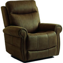  Flexsteel Stewart 1918-55PH Pwr Lift Recliner w/ Pwr Headrest & Lumbar - Amber Brown IMAGE 1