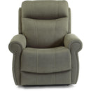  Flexsteel Stewart 1918-55PH Pwr Lift Recliner w/ Pwr Headrest & Lumbar - Mossy Grey IMAGE 2
