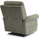  Flexsteel Stewart 1918-55PH Pwr Lift Recliner w/ Pwr Headrest & Lumbar - Mossy Grey IMAGE 8