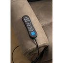  Flexsteel Stewart 1918-55PH Pwr Lift Recliner w/ Pwr Headrest & Lumbar - Mossy Grey IMAGE 9