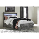  Size_Queen  -- Signature Design by Ashley Baystorm Panel Bed with Storage IMAGE 1