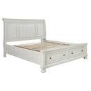  Size_Queen  -- Signature Design by Ashley Robbinsdale Sleigh Bed with Storage IMAGE 4