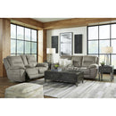  Motion Type_Power Recline  -- Signature Design by Ashley Next Gen Gaucho Reclining Leather Look Sofa IMAGE 10