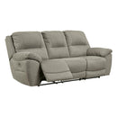  Motion Type_Power Recline  -- Signature Design by Ashley Next Gen Gaucho Reclining Leather Look Sofa IMAGE 2