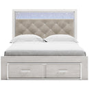  Size_Queen -- Signature Design by Ashley Altyra Upholstered Panel Bed with Storage IMAGE 2