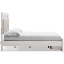  Size_Queen -- Signature Design by Ashley Altyra Upholstered Panel Bed with Storage IMAGE 3