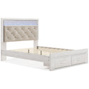  Size_Queen -- Signature Design by Ashley Altyra Upholstered Panel Bed with Storage IMAGE 4