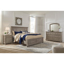  Size_Queen  -- Signature Design by Ashley Lettner Panel Bed with Storage IMAGE 3