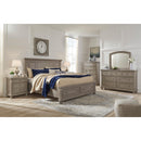  Size_Queen  -- Signature Design by Ashley Lettner Panel Bed with Storage IMAGE 4