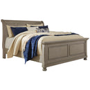  Size_Queen  -- Signature Design by Ashley Lettner Sleigh Bed IMAGE 1
