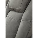  Manufacturer Color_Slate  -- Next-Gen DuraPella 2200418 Power Reclining Loveseat with Console and Adjustable Headrest IMAGE 8