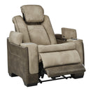  Manufacturer Color_Sand  -- Signature Design by Ashley Next Gen DuraPella Power Leather Look Recliner IMAGE 2