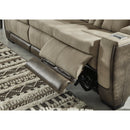  Manufacturer Color_Sand  -- Signature Design by Ashley Next Gen DuraPella Power Leather Look Recliner IMAGE 7