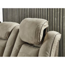  Manufacturer Color_Sand  -- Signature Design by Ashley Next Gen DuraPella Power Leather Look Recliner IMAGE 9