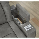  Manufacturer Color_Slate  -- Next-Gen DuraPella 2200413 Power Recliner with Adjustable Headrest IMAGE 11