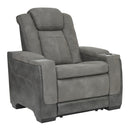  Manufacturer Color_Slate  -- Next-Gen DuraPella 2200413 Power Recliner with Adjustable Headrest IMAGE 1