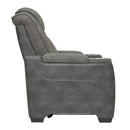  Manufacturer Color_Slate  -- Next-Gen DuraPella 2200413 Power Recliner with Adjustable Headrest IMAGE 4