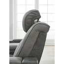  Manufacturer Color_Slate  -- Next-Gen DuraPella 2200413 Power Recliner with Adjustable Headrest IMAGE 8