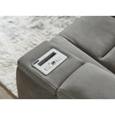  Manufacturer Color_Slate  -- Next-Gen DuraPella 2200413 Power Recliner with Adjustable Headrest IMAGE 9