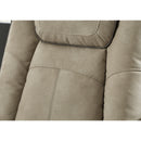  Manufacturer Color_Sand  -- Signature Design by Ashley Next Gen DuraPella Power Reclining Leather Look Sofa IMAGE 10