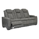 Manufacturer Color_Slate  -- Next-Gen DuraPella 2200415 Power Reclining Sofa with Adjustable Headrest IMAGE 1