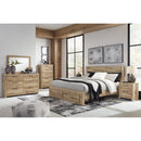  Size_King  -- Signature Design by Ashley Hyanna Panel Bed with Storage IMAGE 6