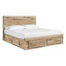  Size_King  -- Signature Design by Ashley Hyanna Panel Bed with Storage IMAGE 1