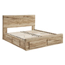  Size_King  -- Signature Design by Ashley Hyanna Panel Bed with Storage IMAGE 4