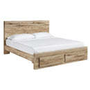  Size_Queen  -- Hyanna B1050B4 Queen Panel Storage Bed IMAGE 1