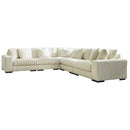  Manufacturer Color_Ivory  -- Signature Design by Ashley Lindyn Fabric 5 pc Sectional IMAGE 1