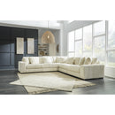 Manufacturer Color_Ivory  -- Signature Design by Ashley Lindyn Fabric 5 pc Sectional IMAGE 3