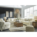  Manufacturer Color_Ivory  -- Signature Design by Ashley Lindyn Fabric 5 pc Sectional IMAGE 6
