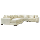  Manufacturer Color_Ivory  -- Signature Design by Ashley Lindyn Fabric 5 pc Sectional IMAGE 1
