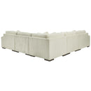  Manufacturer Color_Ivory  -- Signature Design by Ashley Lindyn Fabric 5 pc Sectional IMAGE 2
