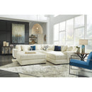  Manufacturer Color_Ivory  -- Signature Design by Ashley Lindyn Fabric Ottoman IMAGE 10