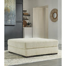  Manufacturer Color_Ivory  -- Signature Design by Ashley Lindyn Fabric Ottoman IMAGE 4