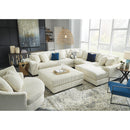  Manufacturer Color_Ivory  -- Signature Design by Ashley Lindyn Fabric Ottoman IMAGE 6