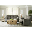  Manufacturer Color_Putty -- Signature Design by Ashley Alphons Reclining Fabric Loveseat IMAGE 8