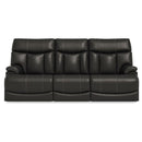  Flexsteel Clive 1594-62PH Power Reclining Sofa - Black IMAGE 1