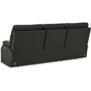  Flexsteel Clive 1594-62PH Power Reclining Sofa - Black IMAGE 3