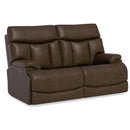  Flexsteel Clive 1594-60PH Power Reclining Loveseat - Brown IMAGE 1