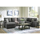  Manufacturer Color_Charcoal  -- Signature Design by Ashley Edenfield Fabric 3 pc Sectional IMAGE 4