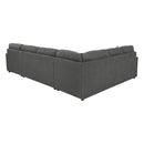  Manufacturer Color_Charcoal  -- Signature Design by Ashley Edenfield Fabric 3 pc Sectional IMAGE 2