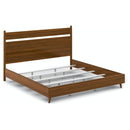  Flexsteel Ludwig W1085-91K King Panel Bed IMAGE 1
