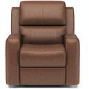  Flexsteel Linden 1043-50PH Power Recliner with Power Headrest and Lumbar IMAGE 2