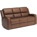  Flexsteel Linden 1043-62PH Power Reclining Sofa with Power Headrests and Lumbar IMAGE 1